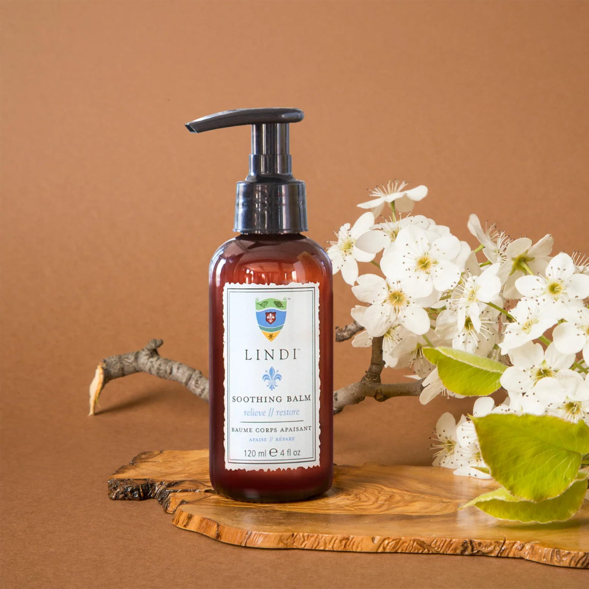 Dermatologist-tested, hypoallergenic Lindi Skin Soothing Balm for sensitive skin.