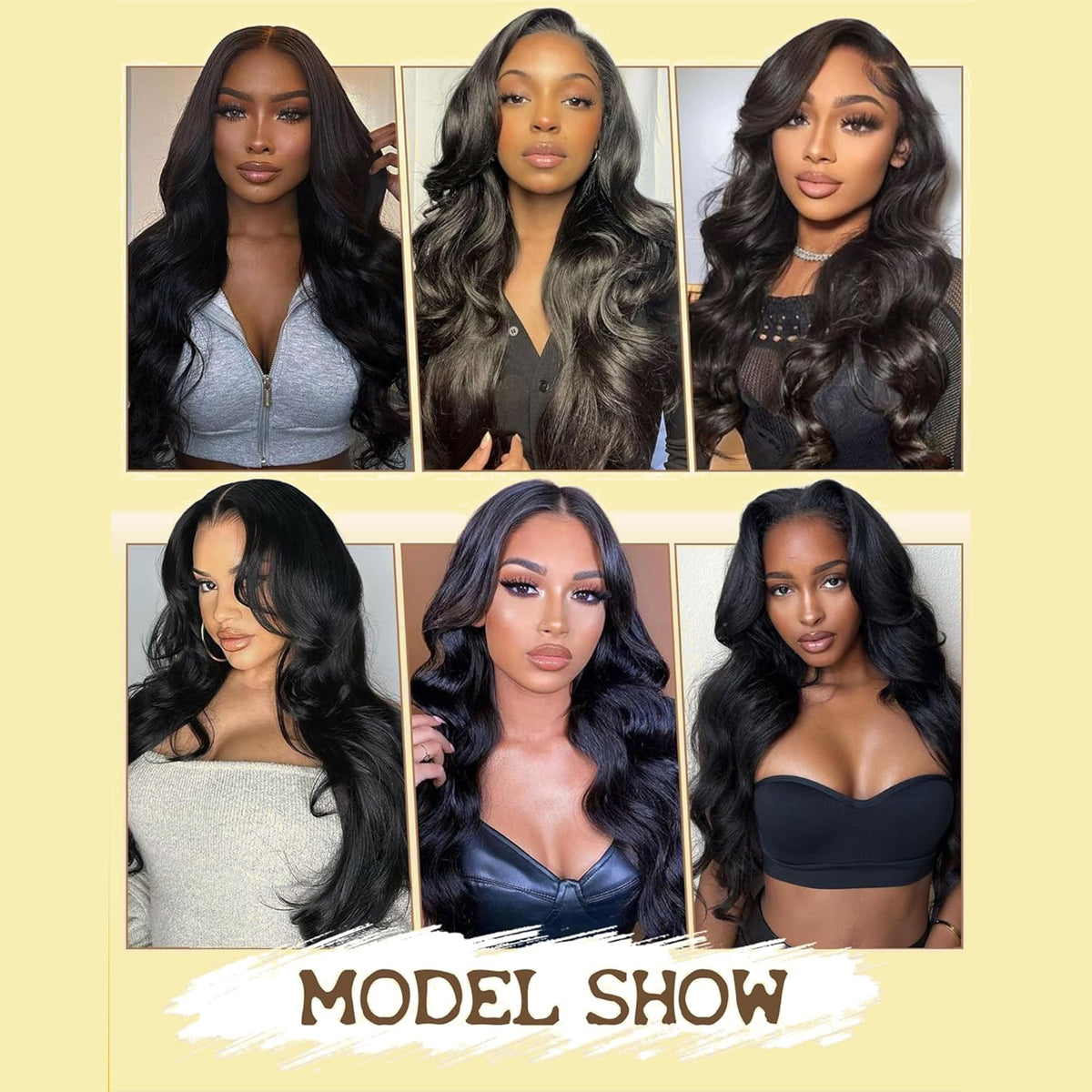 Linrkeyy 26-inch body wave wig designed for daily wear.