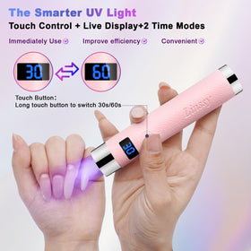 Linssy LCD display helps you set 30s or 60s timers quickly.