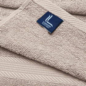 Linteum salon-quality towel with reinforced edges for durability.