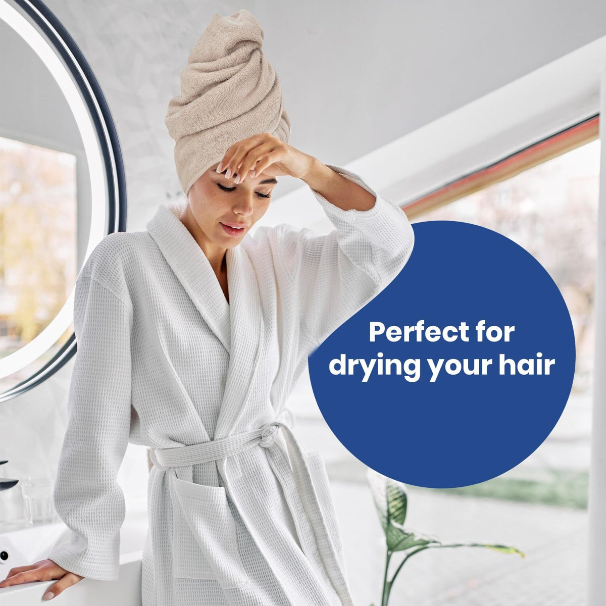 Linteum plush soft-touch towel displaying gentle fabric against skin.