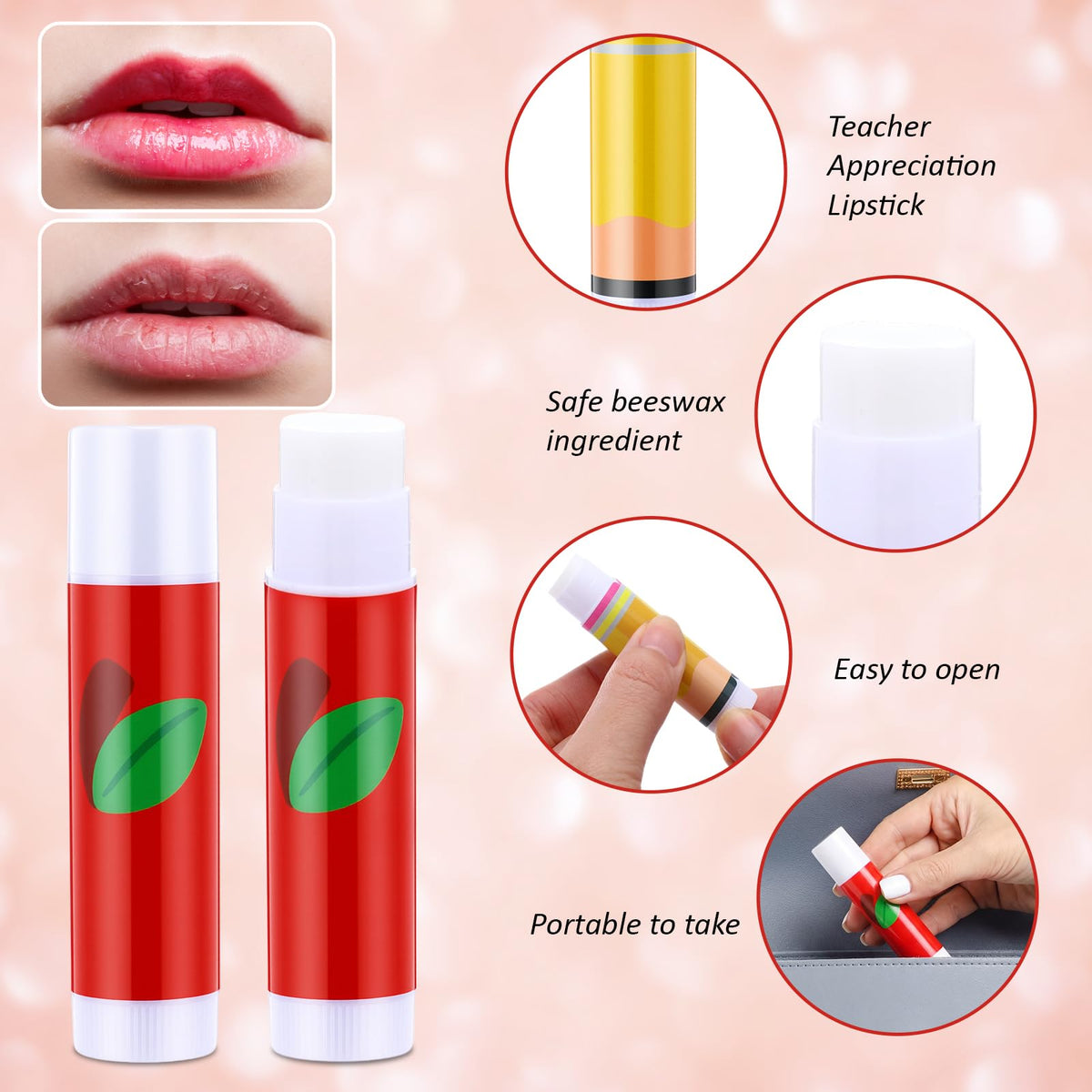 Linyuthia classroom themed hand cream and lip balm design