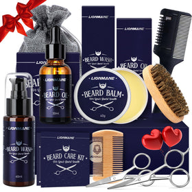 Lionmane gift box beard kit for easy at‑home grooming and gifting.