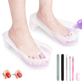LionVision Acetone Nail Soaking Bowl toe soak ergonomic comfort for foot spa sessions