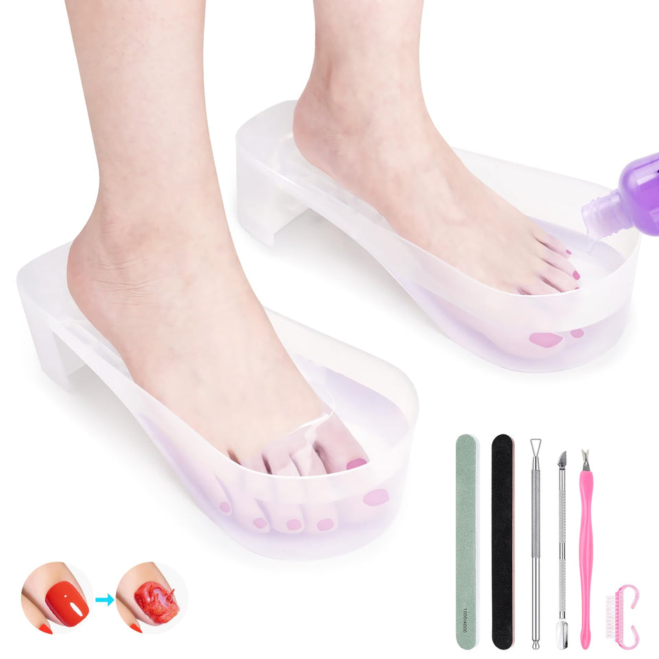 LionVision Acetone Nail Soaking Bowl toe soak ergonomic comfort for foot spa sessions