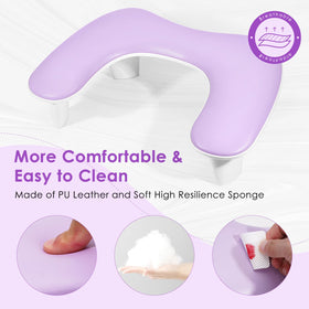 LionVision detachable-storage arm rest stores compactly for home or salon