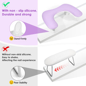 LionVision silicone-base provides stable grip without scratching desks