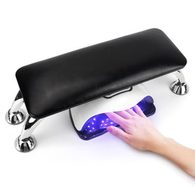 Lionvision big arm rest cushion provides comfortable hand support during manicures.
