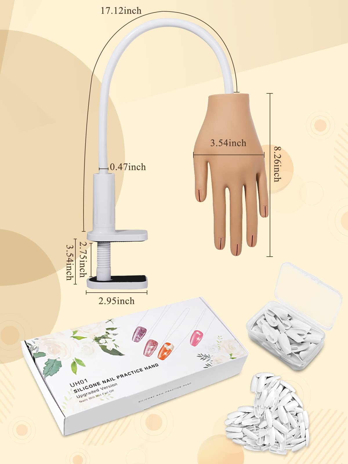 Ideal gift for nail lovers to practice skills