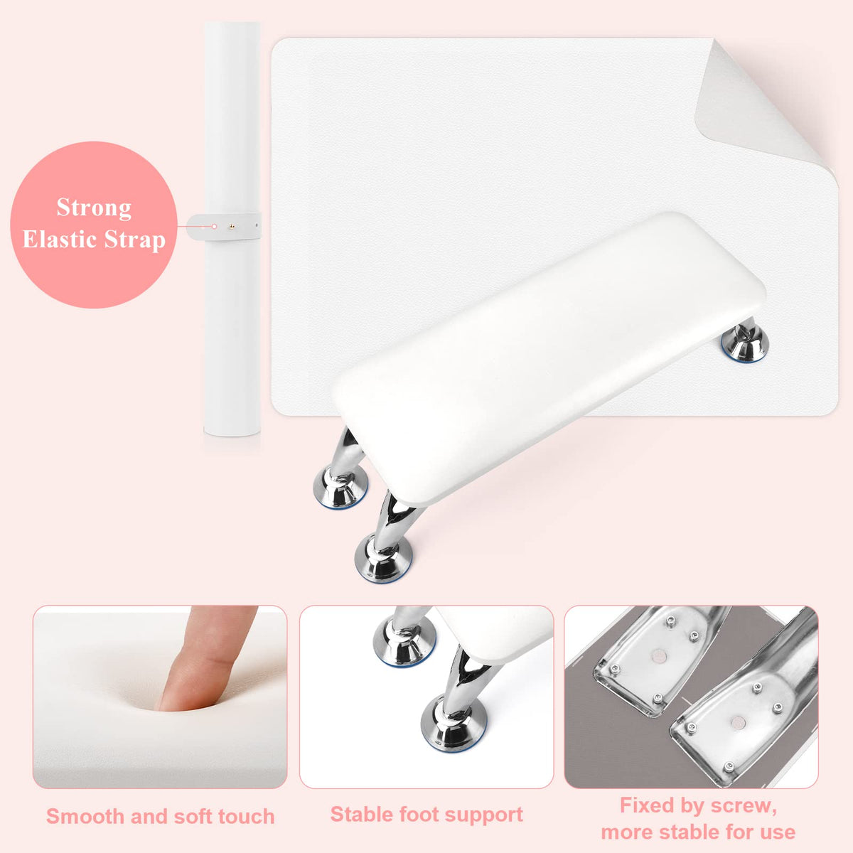 LIONVISON Waterproof cushion is easy to wipe clean after sessions.