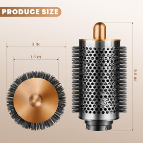 Liopif round volumizing brush pack for Airwrap styling versatility