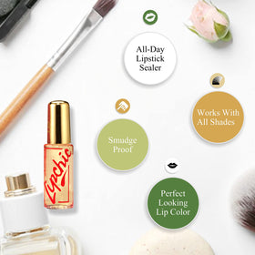 Lip Chic By Ella tested through meals and drinks, color stays intact.