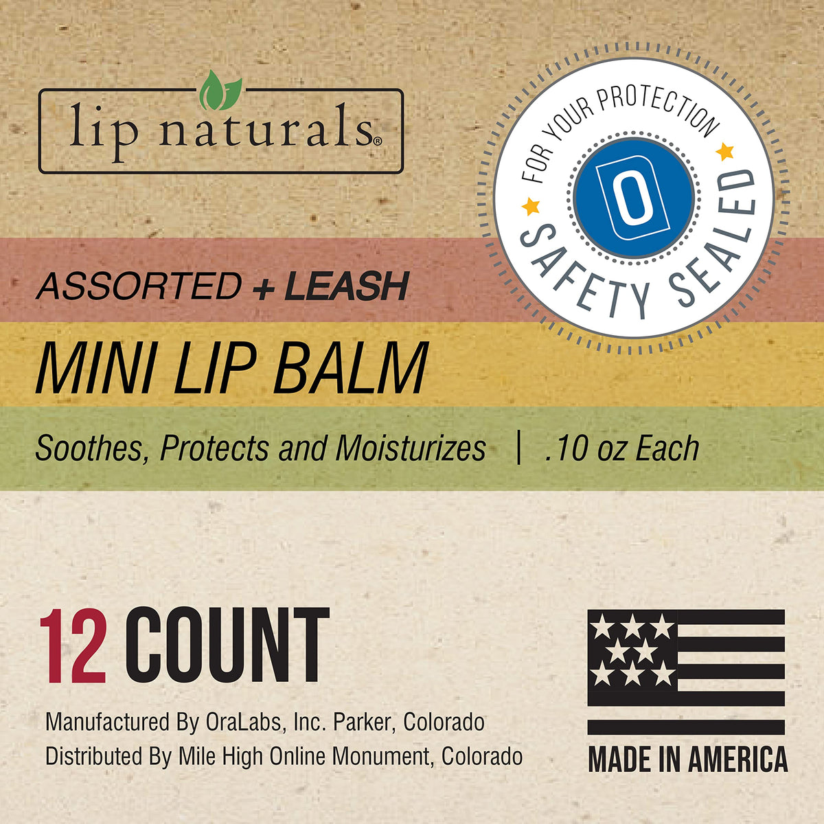 Lip Naturals travel-ready set is ideal for daily routines and outdoor moments.