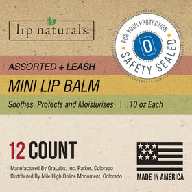 Lip Naturals travel-ready set is ideal for daily routines and outdoor moments.