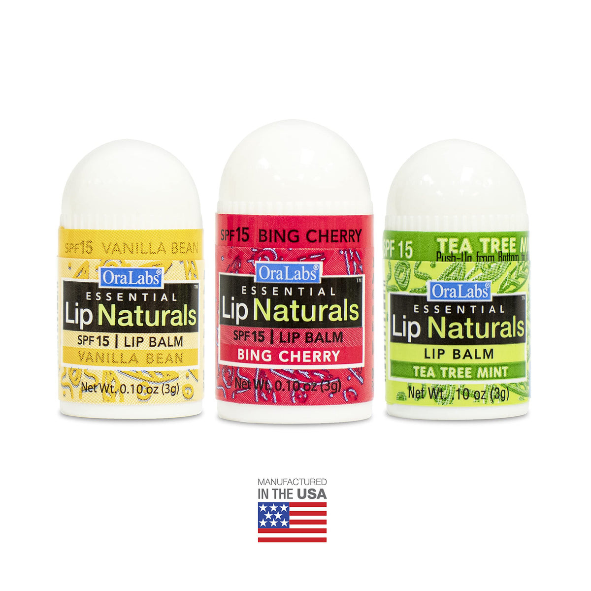 Lip Naturals Vanilla Bean mini balm provides smooth hydration in a pocket-size tube.