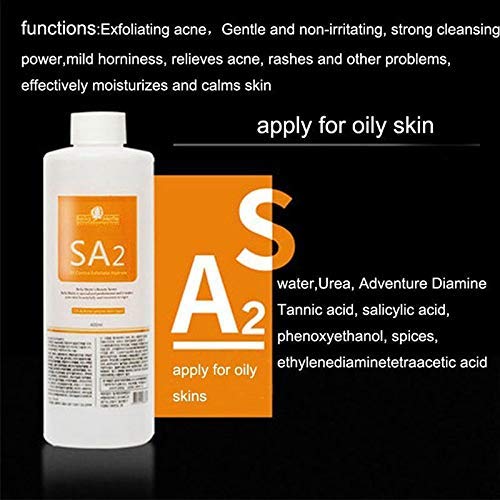 Lipepper AS1 SA2 AO3 bottle collection highlights professional-grade formula for spa facials.