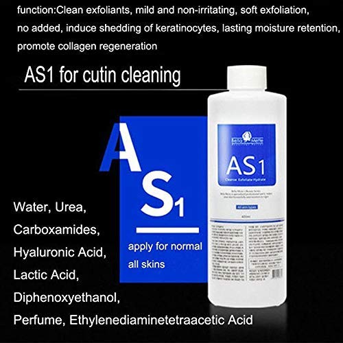 Lipepper AS1 SA2 AO3 dermabrasion serum texture captures luxury skincare for smoothing.
