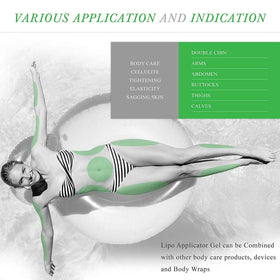 Lipo Applicator close-up showing reduced dimpling and smoother skin