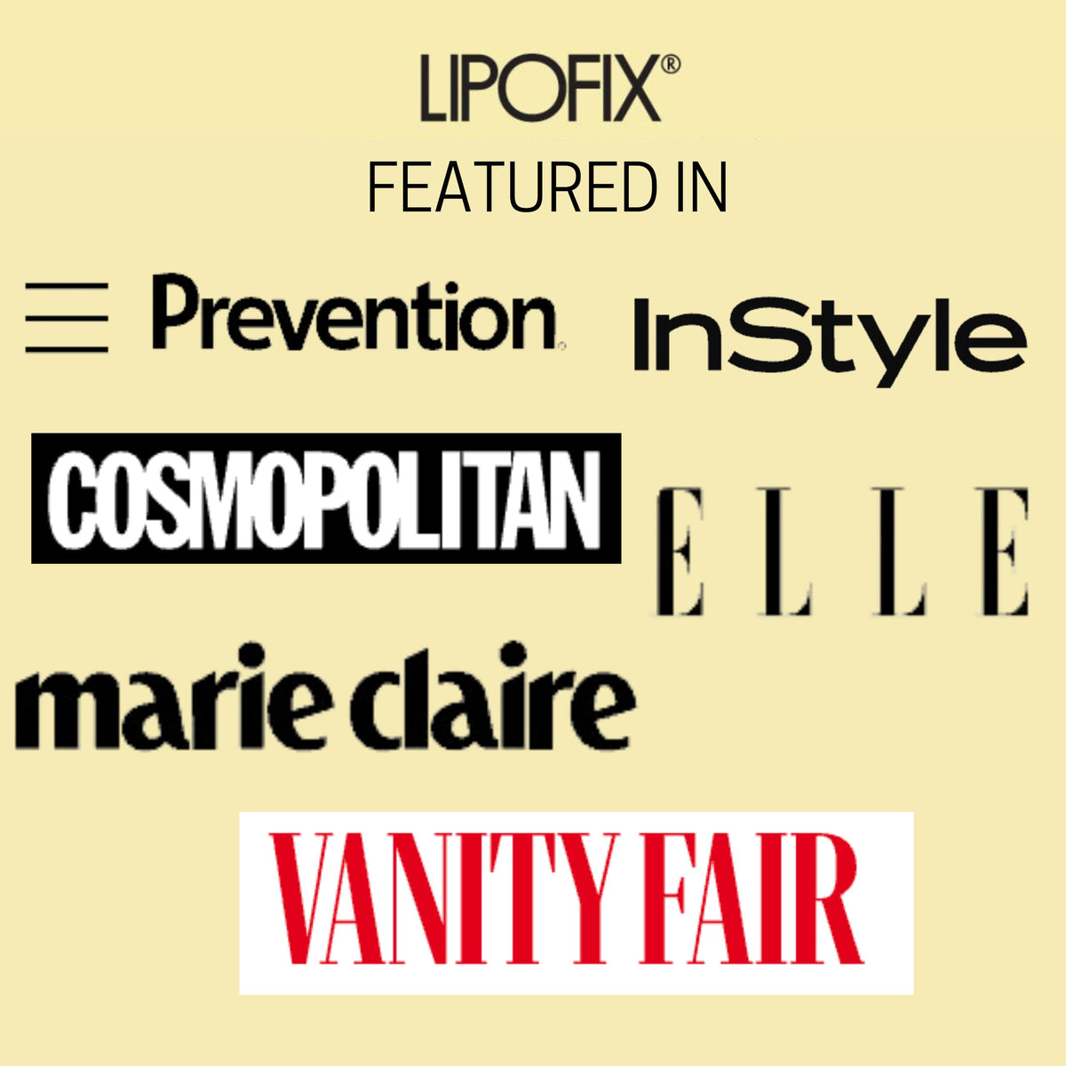 LIPOFIX Neck Mask application demonstrated for easy at-home routine.