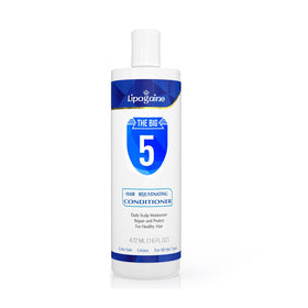 Lipogaine conditioner bottle with argan oil for hydrated, glossy hair
