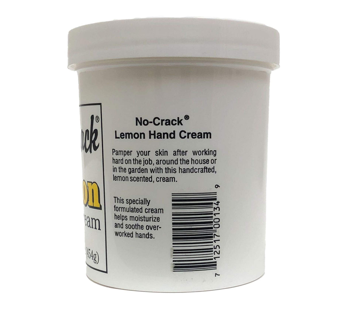 Liphontcta No-Crack Lemon Hand Cream in use: soothing hand application.