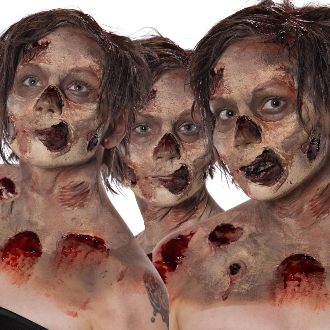 Liquid Latex Fashions easy to apply and remove after drying.