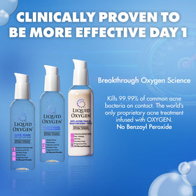 Liquid Oxygen 3-step system setup for daily routine.