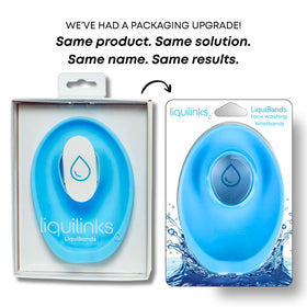 Gift-ready LiquiBands packaging shown as a thoughtful gift