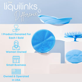 LiquiBands silicone bands dry quickly between uses.