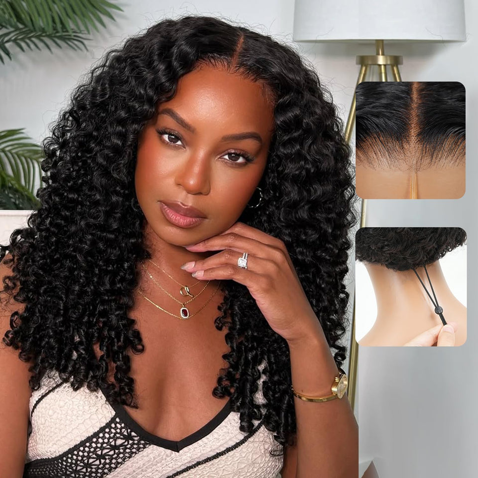Liqusee glueless 7x6 lace wig for quick wear and natural look.