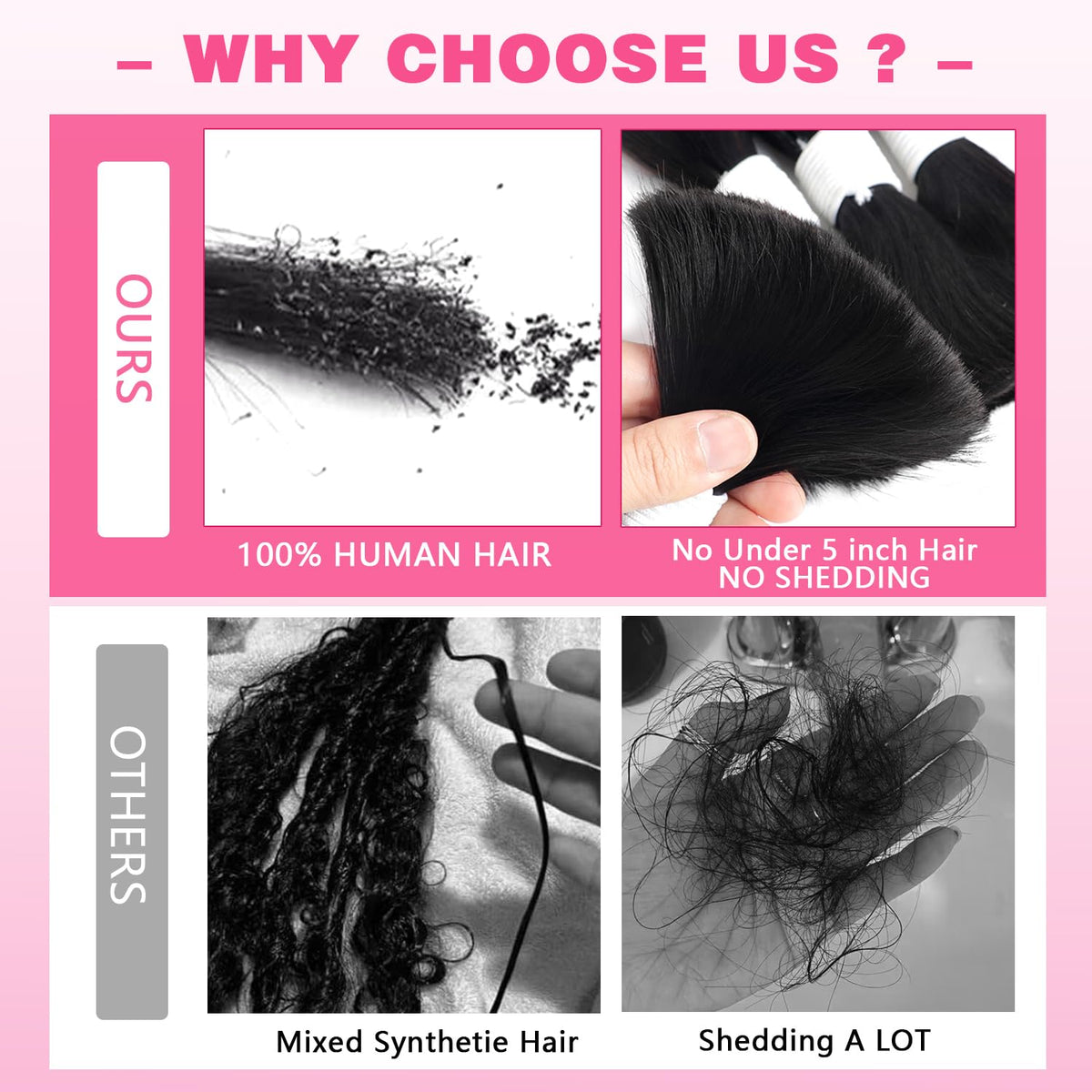 Liqusee versatile braiding styles support boho knotless, crochet, and goddess braids.