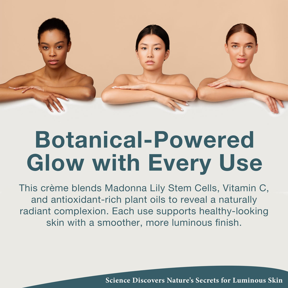 Lira Clinical BIO Caviar Creme formula with macadamia and kukui oils for nourishment.