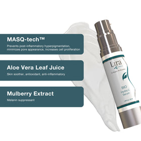 Lira Clinical BIO Hydra C serum premium packaging design