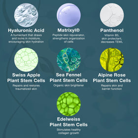 Lira Clinical Bio Hydra Infusion mineral palette emphasizes nourishing minerals.