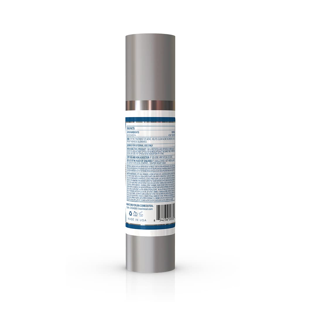 Lira Clinical ICE Balancing Lotion texture appears light and refreshing on skin