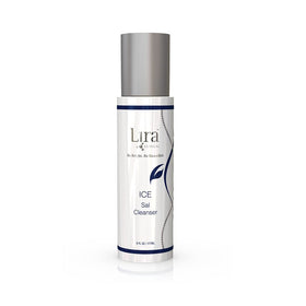 Lira Clinical ICE Sal Cleanser bottle pour showing cooling cleansing benefits