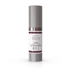 Lira Clinical MYSTIQ eye cream packaging signals premium firming formula.