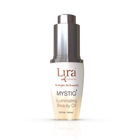 Lira Clinical MYSTIQ oil bottle with lightweight hydration for daily care