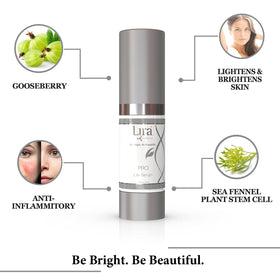 Lira Clinical PRO Lite Serum niacinamide with pore-tightening shown.