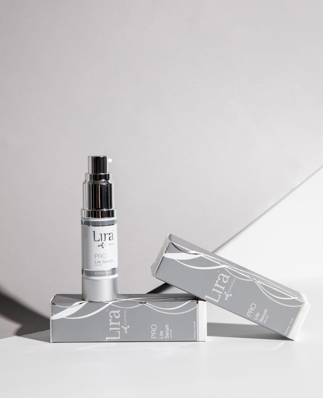 Lira Clinical PRO Lite Serum after-use glow showing refined skin texture.