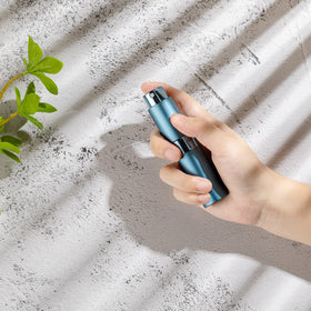 LISAPACK aluminum-shell atomizer shows durable, lightweight construction.