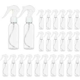 LISHINE 24-pack small spray bottles for travel and refills.