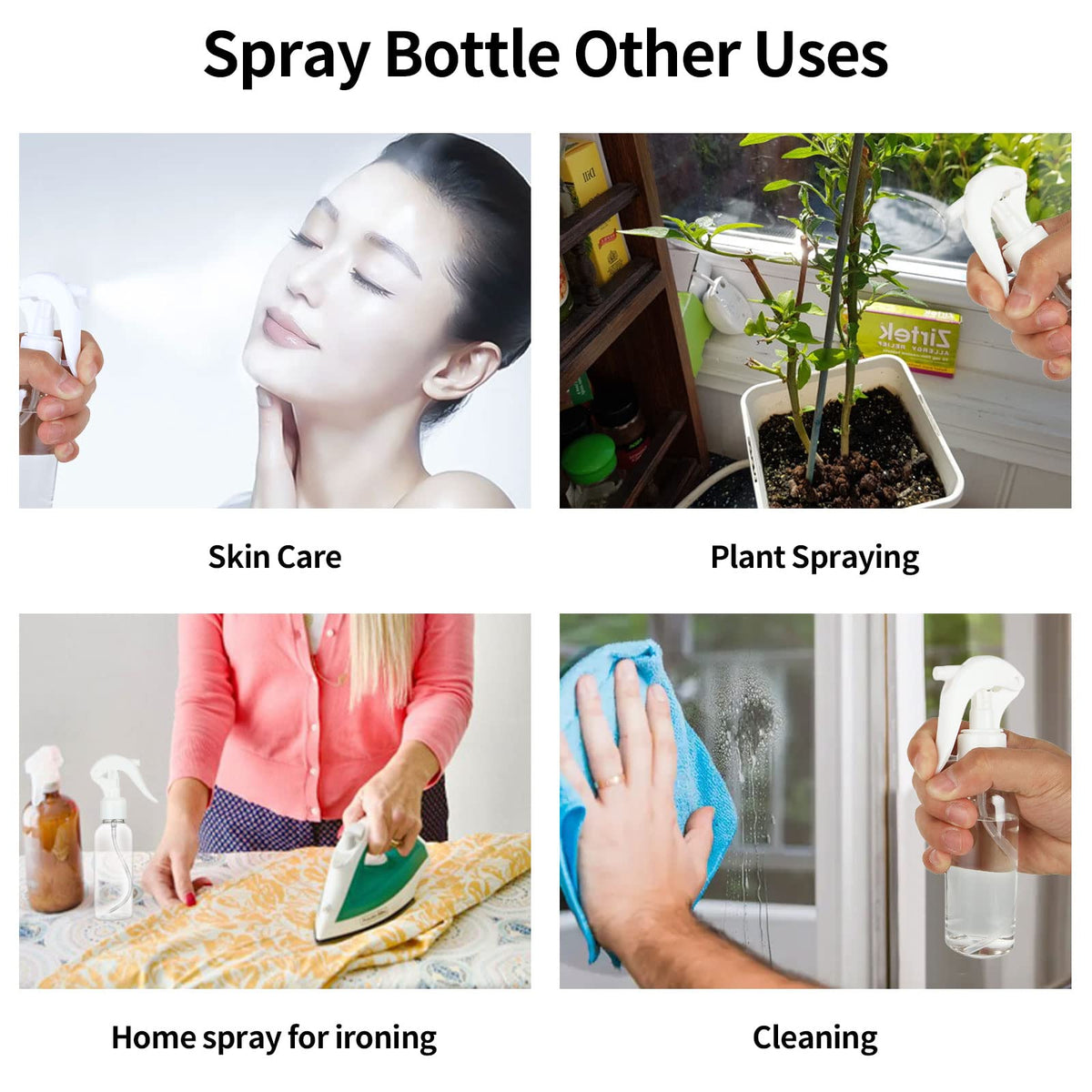 LISHINE hair moisture spray bottle for quick refreshment.