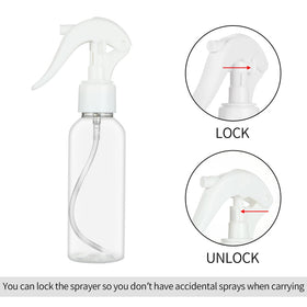 LISHINE pump head with lock prevents leaks during transport.
