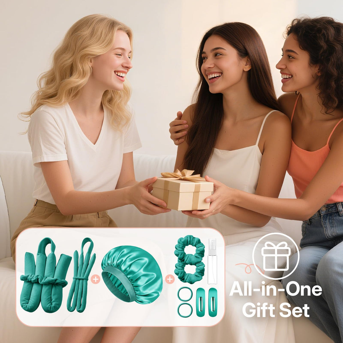 LitBear crystal-soft overnight set designed for travel or daily use.