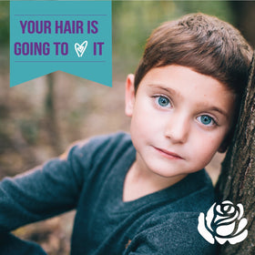 Little Roseberry fragrance-free hair gel bottle suitable for sensitive skin.