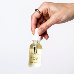 Little Seed Farm Elasticity Serum texture glides on and absorbs for a smooth finish.