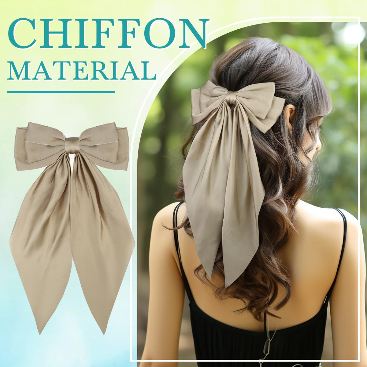 LIUBUJINGYING bow clips ideal for weddings and parties.