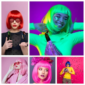 LIULIUBTY wig cap included for easy secure wear.