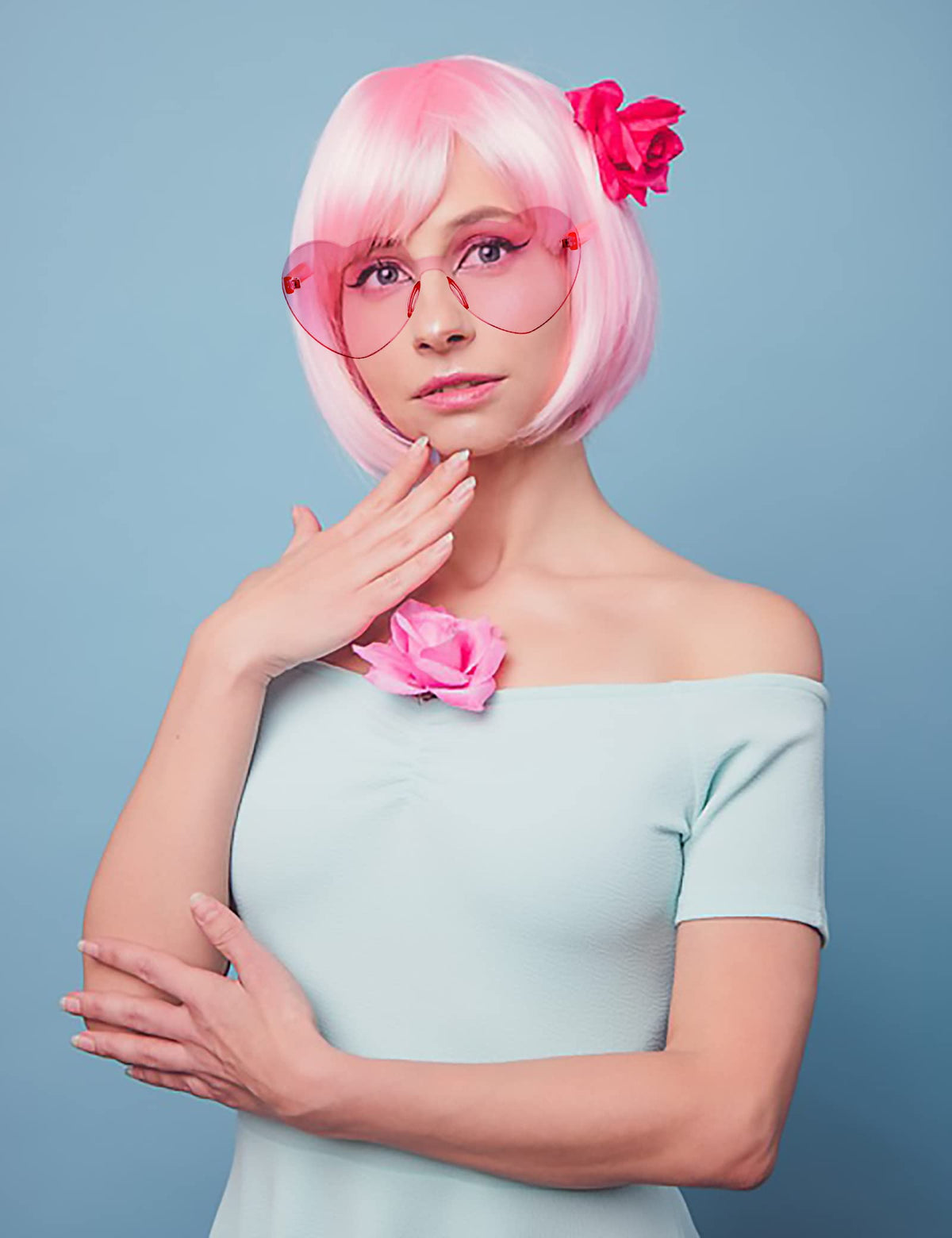 LIULIUBTY wig cap included for a secure fit and comfort
